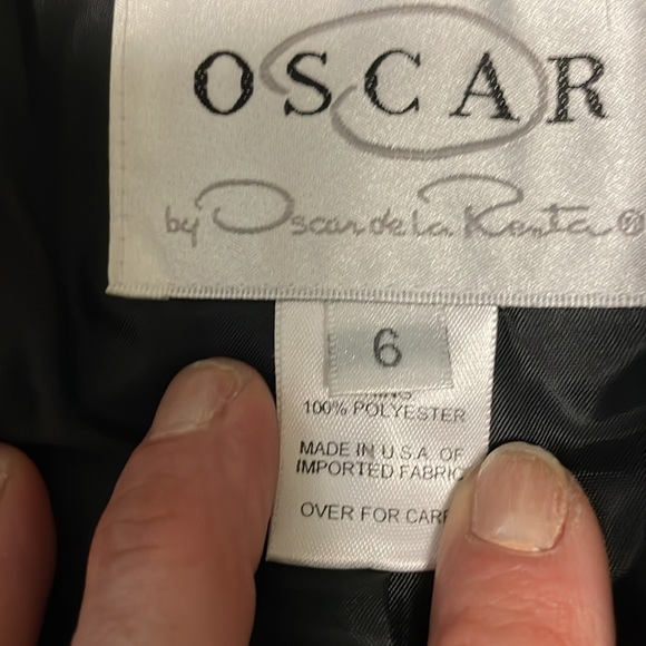 Oscar da la renta wool blazer - Picture 3 of 11